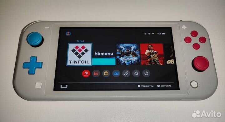 Nintendo Switch Lite Pokemon Edition, Прошитый