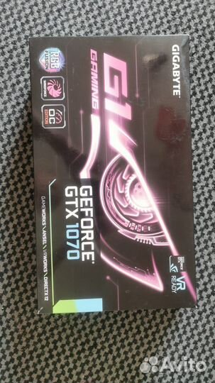 Видеокарта gtx 1070 8gb