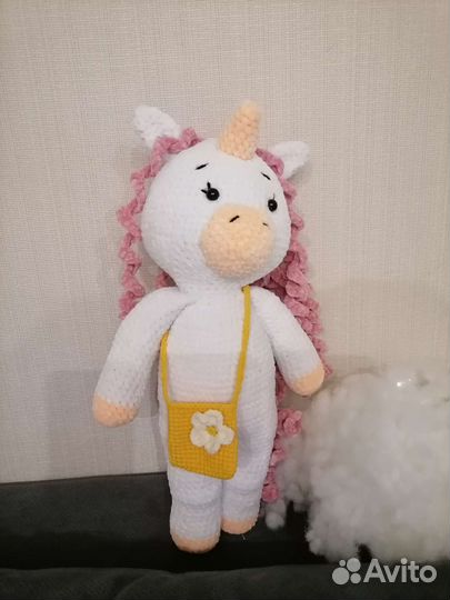 Вязаный Единорожка