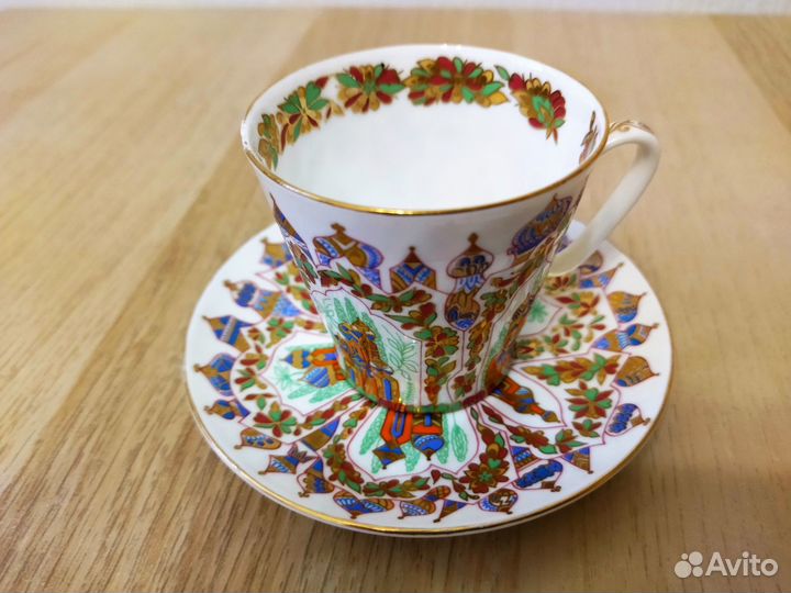 Чашка с блюдцем кофейная Дворцы Шехерезады лфз