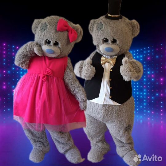 Ростовые Супер Жорик, Лейла, мишка Тедди