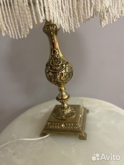 Лампа настольная бронзовая