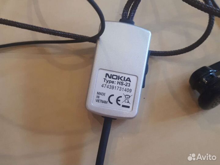 Гарнитура наушники с микрофоном бу Nokia