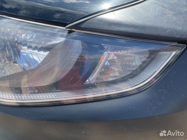 Правая фара на Hyundai solaris 2