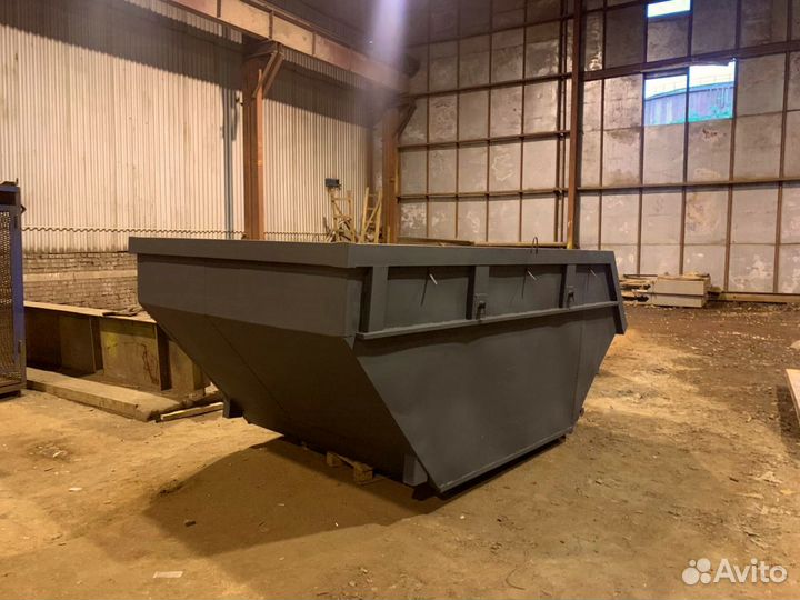 Мусорные контейнеры 8м3 Бункера для мусора 8 куб
