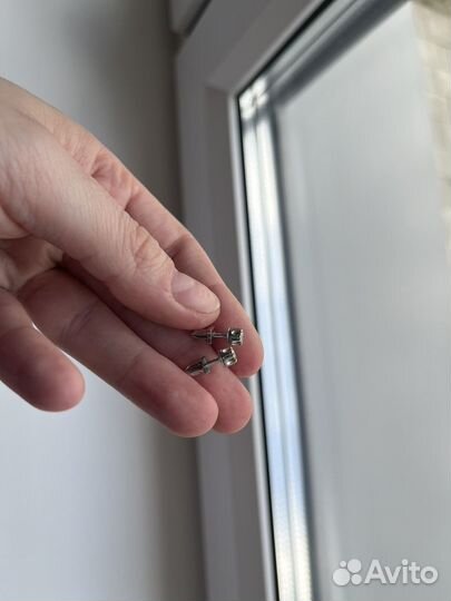 Серьги с бриллиантами