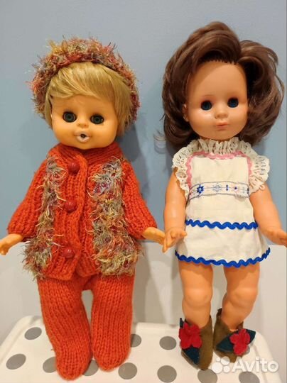 Цена за 2. Куклы ГДР