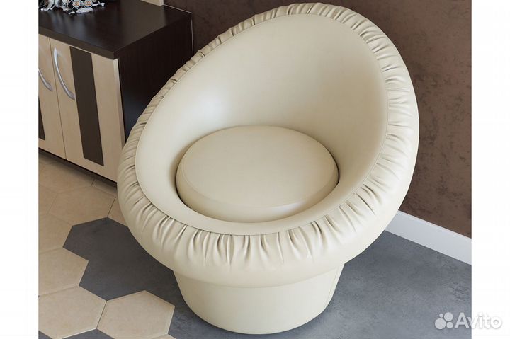 Банкетка (кожзам эко) 6-5103 бежевый. В наличии