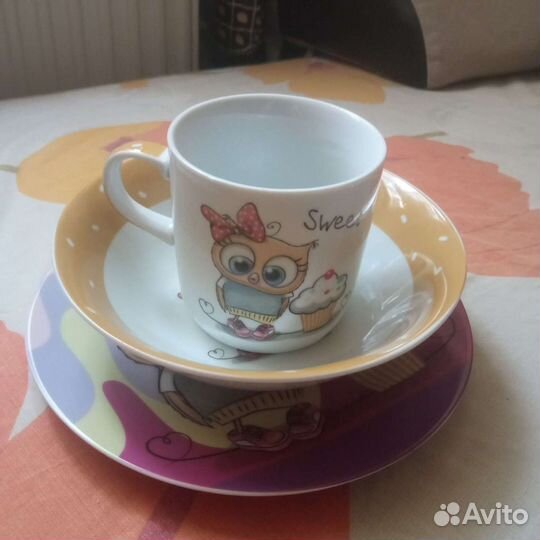 Набор детской посуды 