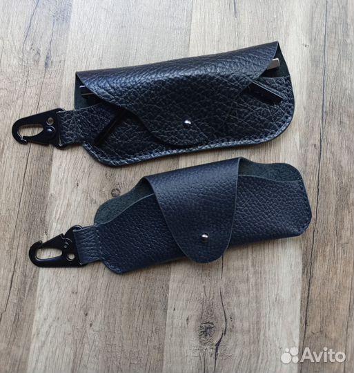 Очечник из натуральной кожи