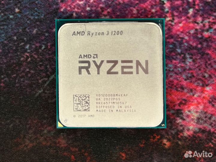 Процессор Ryzen 3 1200, сокет: AM4