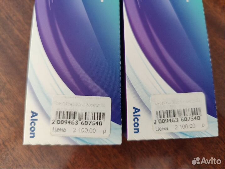 Контактные линзы однодневные Alcon Precision 1