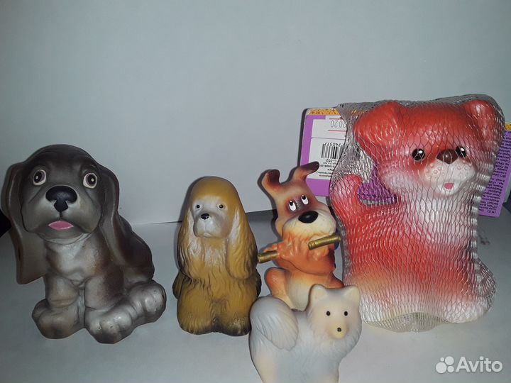 Резиновые игрушки СССР