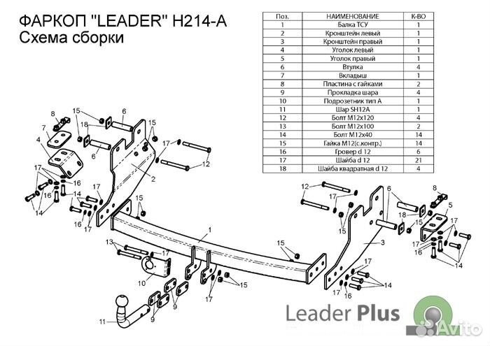 Фаркоп Хундай Старекс