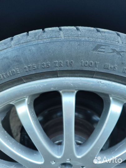 Колеса в сборе Carlsson r19 разноширокие