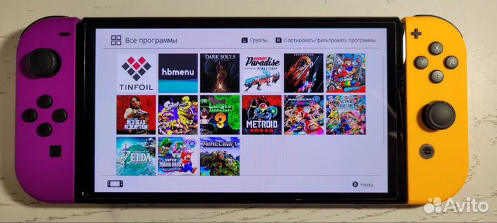 Nintendo Switch Oled Прошитый 128GB