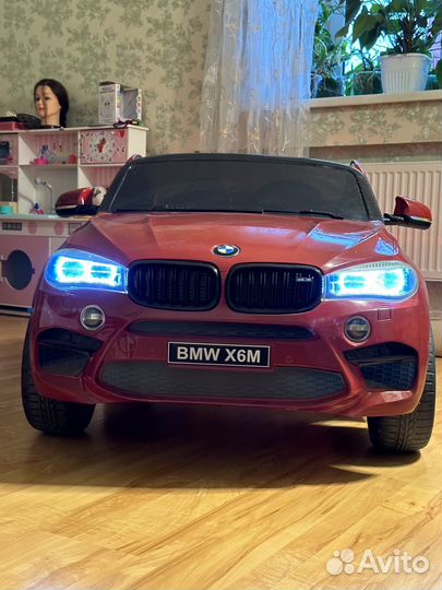 Электромобиль bmw x6M, двухместный