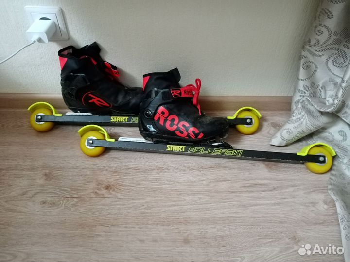 Лыжи роллеры коньковые