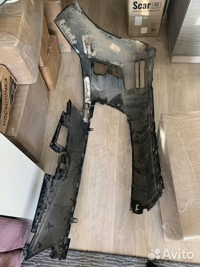 Бампер передний (часть) Peugeot 4007 (Пежо 4007)