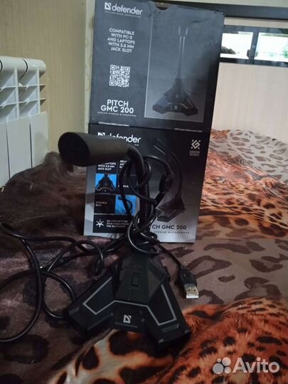 Новый микрофон defender для ноутбуков и пк