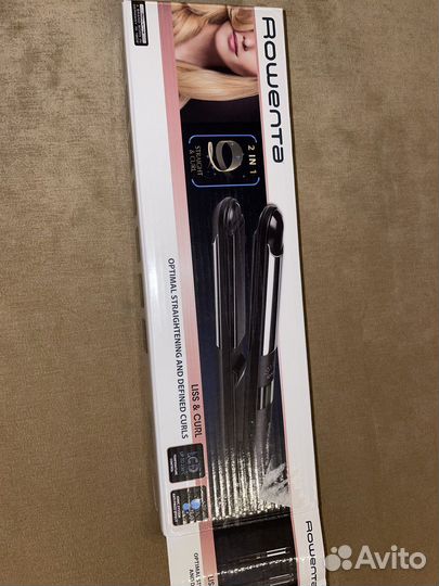 Выпрямитель для волос rowenta Liss&Curl