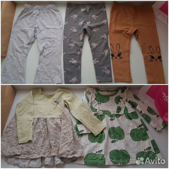 Вещи на девочку пакетом 74-80