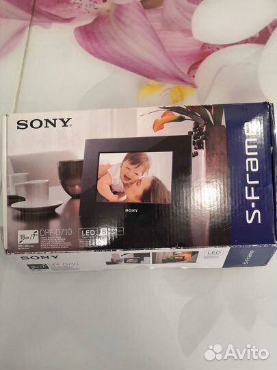 Электронная цифровая фоторамка sony