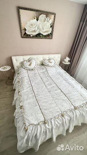 Комплект: покрывало/подушки/шторы/ламбрекен