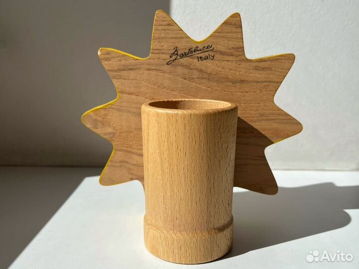 Карандашница из дерева Солнышко (Италия)