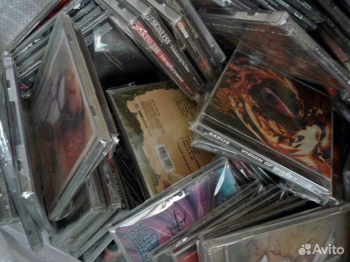 Коллекция CD дисков metal,более 400 позиций в нали