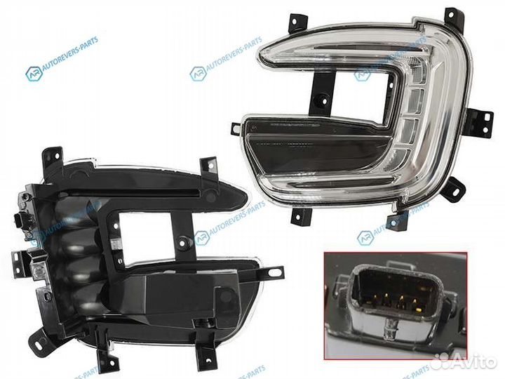 ST-551-20U1L Ходовые огни renault kaptur 16- LH LE