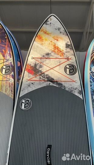 SUP (сап) Доска raidex I board 11’ (332см) «mramor