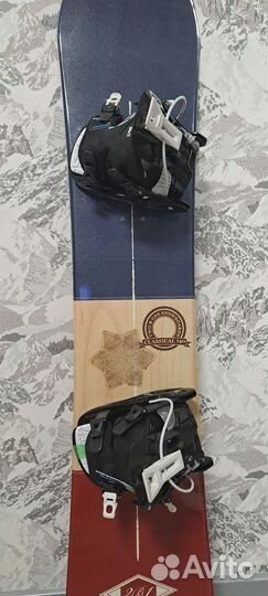 Сноуборд Two be One 140cm+крепления Flow Flite