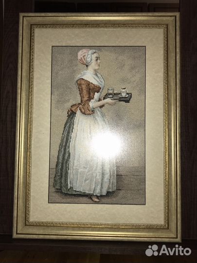 Вышивка «Шоколадница»