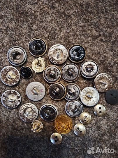 Пуговицы времен СССР