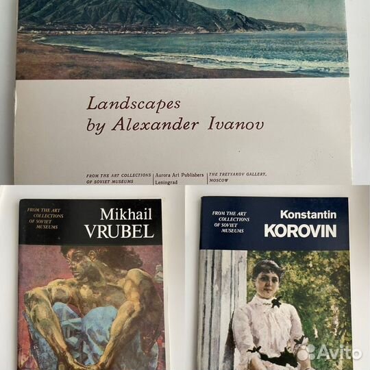 Наборы открыток с репродукциями