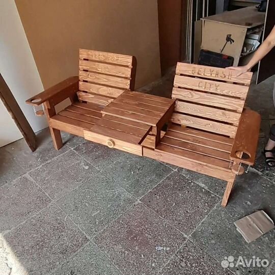 Лавки дачная, садовая, для отдыха, уличная