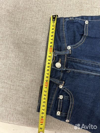 Джинсовые шорты pull bear 32