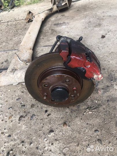 Ваз балка задняя с дисковыми тормозами