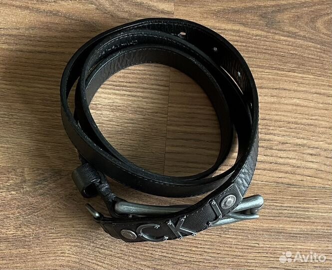 Ремень кожаный Calvin Klein