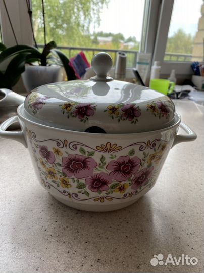 Супница фарфор Чехословакия 80-х годов новая