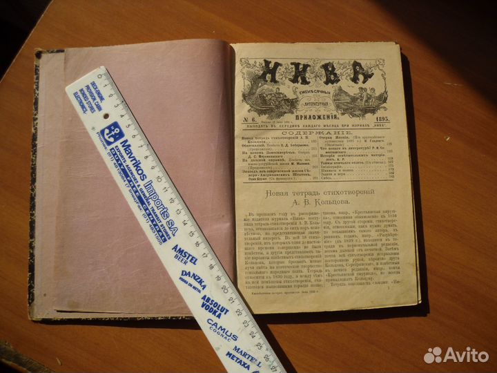 Литературное приложение к журналу нива, 1895 год