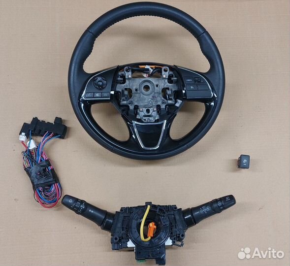 Руль с обогревом mitsubishi комплект