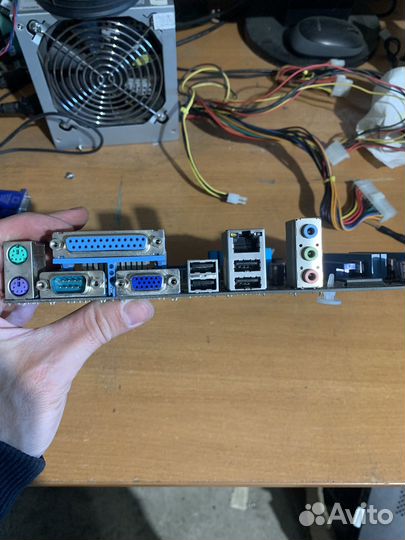 Материнская плата 775 ddr3 + процессор