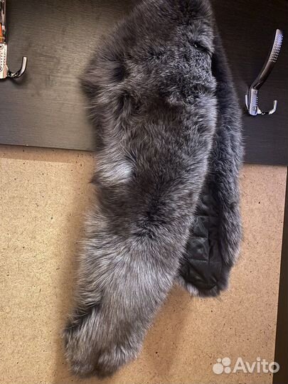 Меховой воротник песец