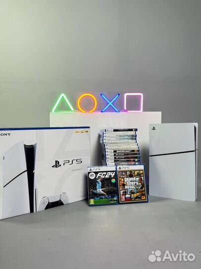 Новая Sony Ps5 810 Игр / Гарантия / Trade In