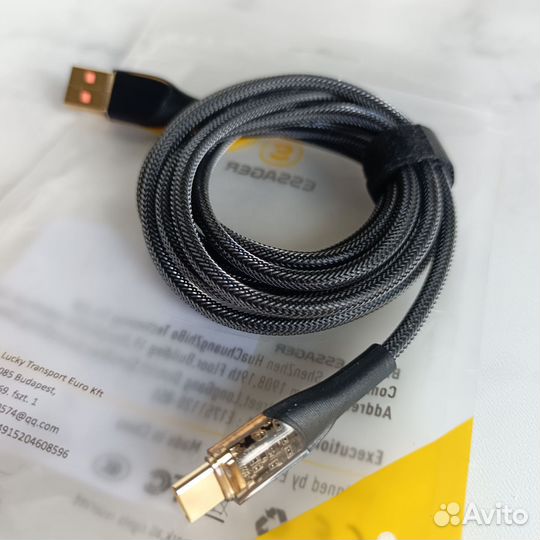 100w 7A кабель с быстрой зарядкой для телефона 2м