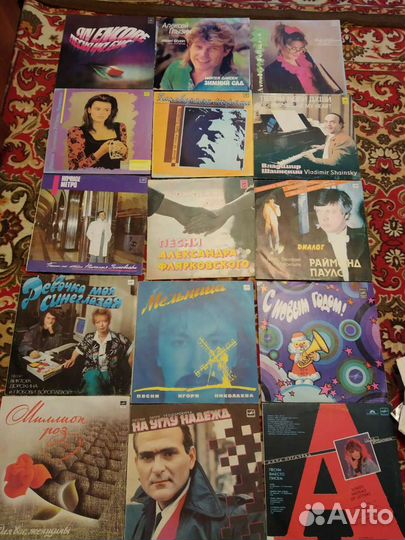 Пластинки.СССР. Много.Отличные