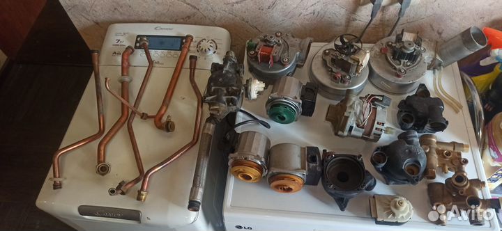 Запчасти для гаэовых котлов б/у