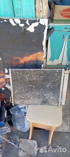 Радиатор кондиционера на hyundai accent